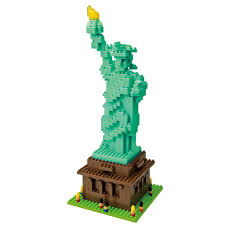 Nanoblock Sight to See Series, Statue of Liberty 'World Famous Buildings'