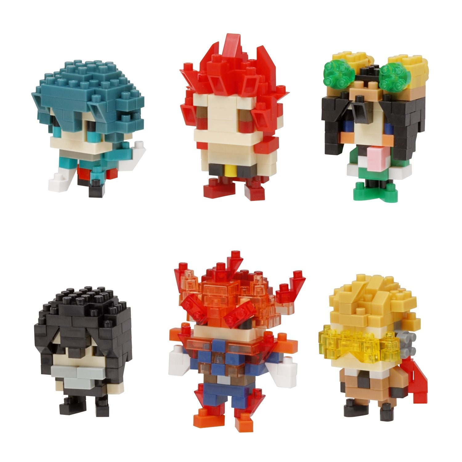 Nanoblock mininano Series My Hero Academia Vol. 2, Blind Box of 6