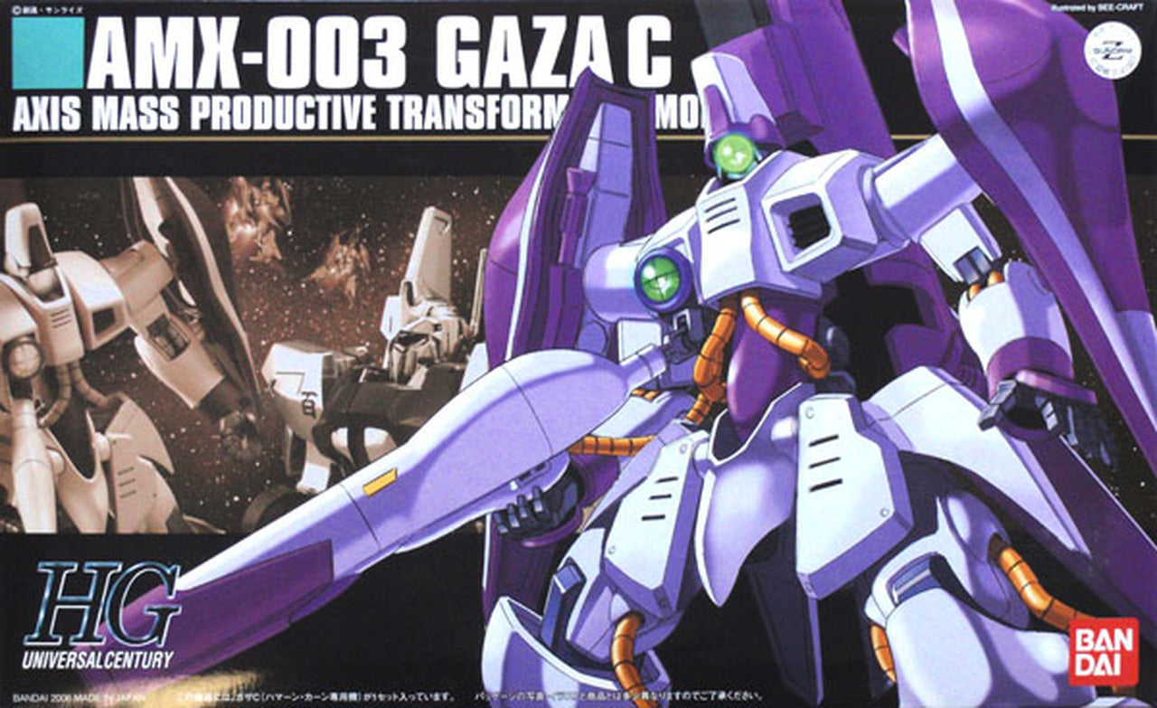 Bandai 1/144 HGUC Gaza C (Haman Karn's Mobile Suit)