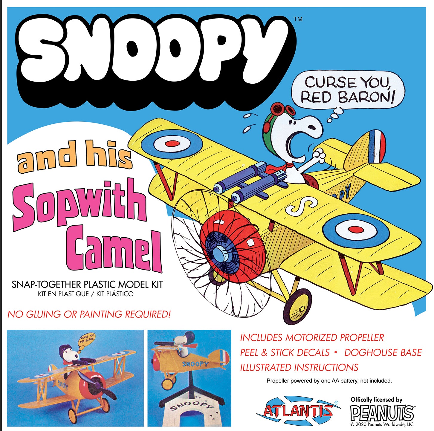 Atlantis Snoopy Sopwith Camel