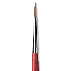 Da Vinci Cosmotop Spin 5580 Watercolor Brush - Round, Short Handle, Size 3