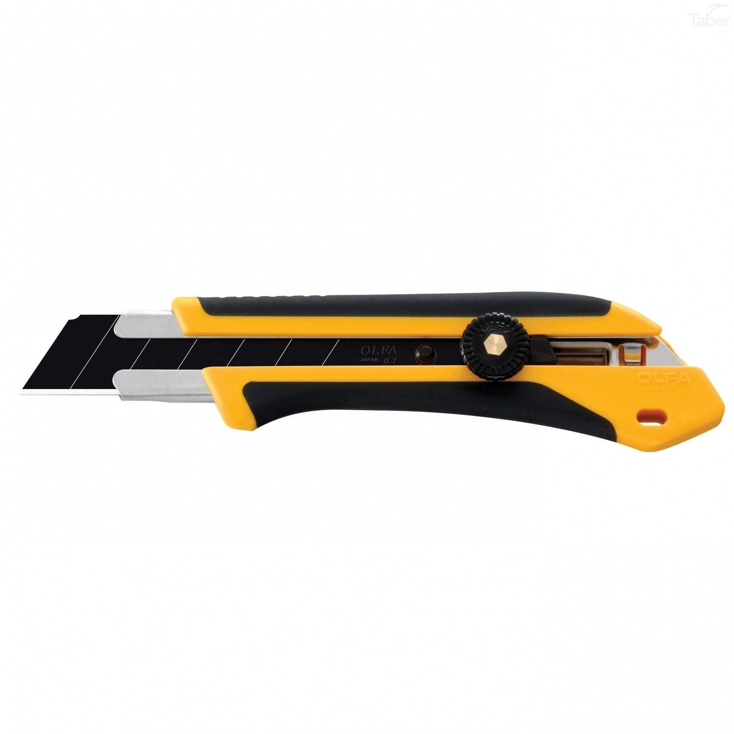 OLFA 25mm XH-1 Design Series Rubber Grip Ratchet-Lock Fiberglass Reinforced Cutter Knife