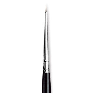 Da Vinci Watercolor Series 10 Maestro Kolinsky Sable Brush - Round, Short Handle, Size 5/0