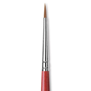 Da Vinci Cosmotop Spin 5580 Watercolor Brush - Round, Short Handle, Size 0