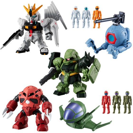 Bandai Mobile Suit Gundam Micro Wars 3 'Mobile Suit Gundam', Bandai Micro Wars (10/BOX)