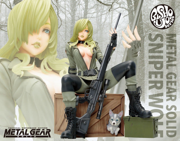 Kotobukiya 1/7 Metal Gear Sniper Wolf Bishoujo Statue