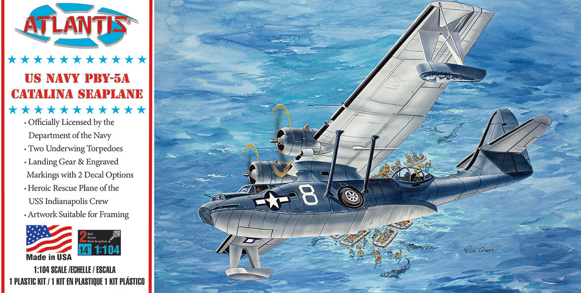 Atlantis 1/104 PBY-5a Catalina Seaplane