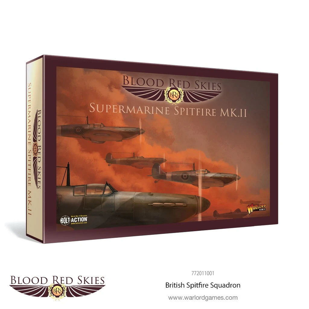 Blood Red Skies British Spitfire Squadron