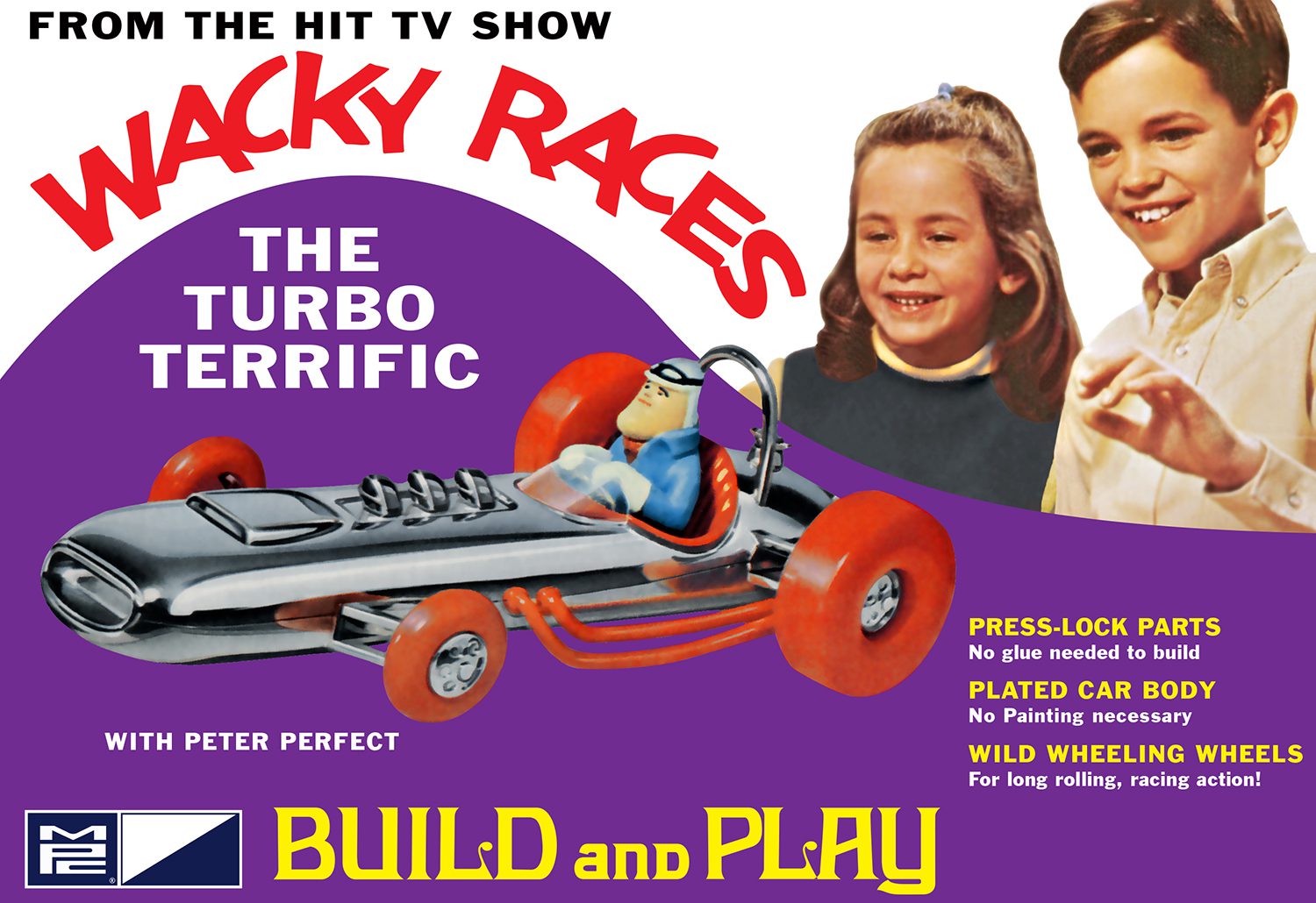 MPC 1/25 Wacky Races Turbo Terrific Snap Fit Kit