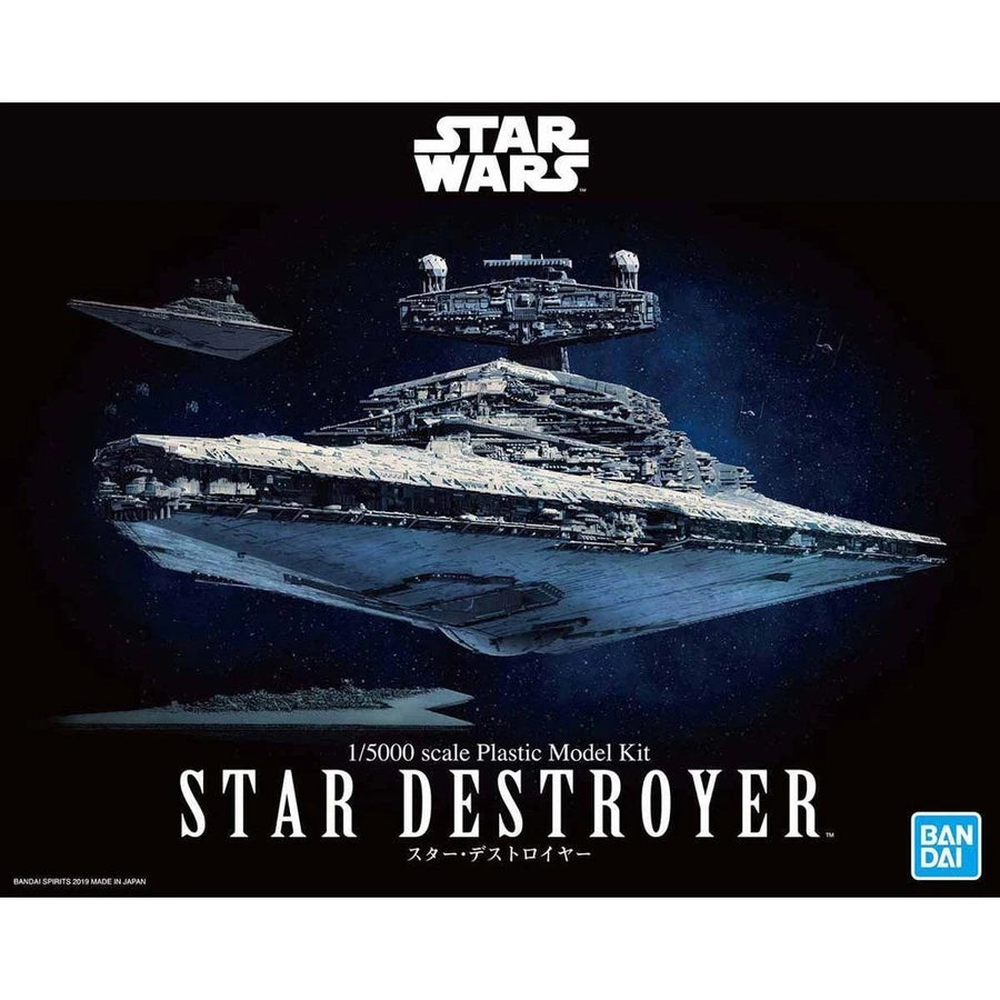 Bandai Star Destroyer 'Star Wars', Bandai Star Wars Plastic Vehicle 1/ 5000 Model