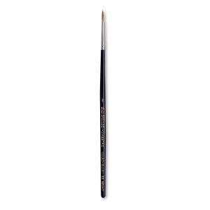 Da Vinci Watercolor Series 35 Maestro Kolinsky Brush - Long Tapered Round, Short Handle, Size 1