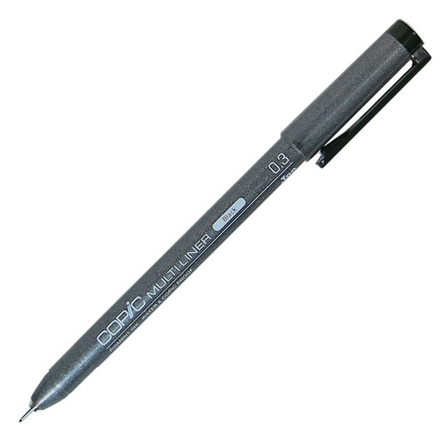 Copic Multiliner Ink Pen, Black 0.3mm