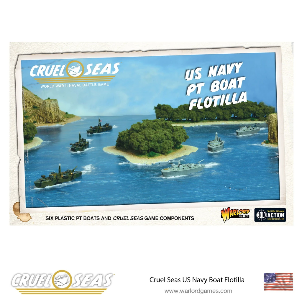 Cruel Seas US Navy PT Boat Flotilla