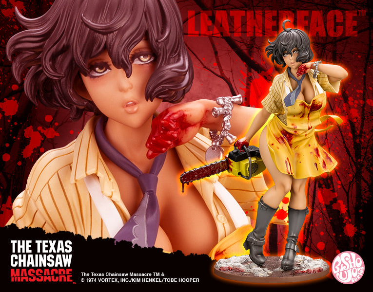 Kotobukiya 1/7 The Texas Chainsaw Massacre: Leatherface Bishoujo Statue