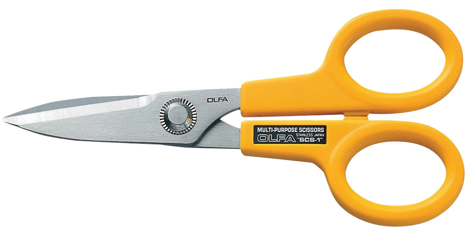 OLFA 5' Serrated-Edge Stainlss Steel Scissors (SCS-1)