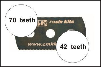 CMK Ultra smooth and extra smooth saw (2 sides) 5pc