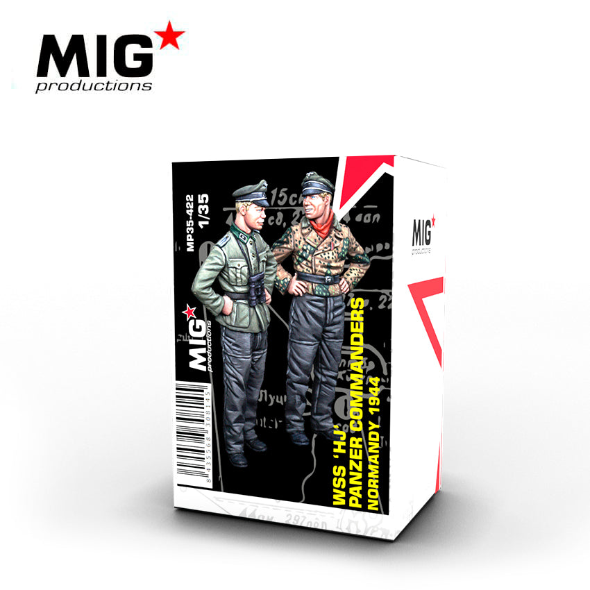 MIG 1/35 WSS HJ Panzer Commanders, Normandy 1944