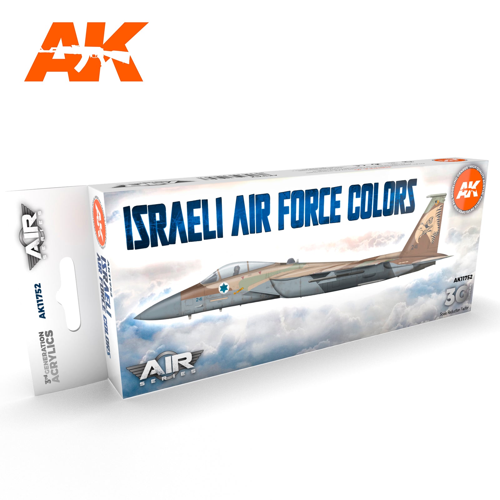 AK Interactive 3G Air - Israeli Air Force Colors SET