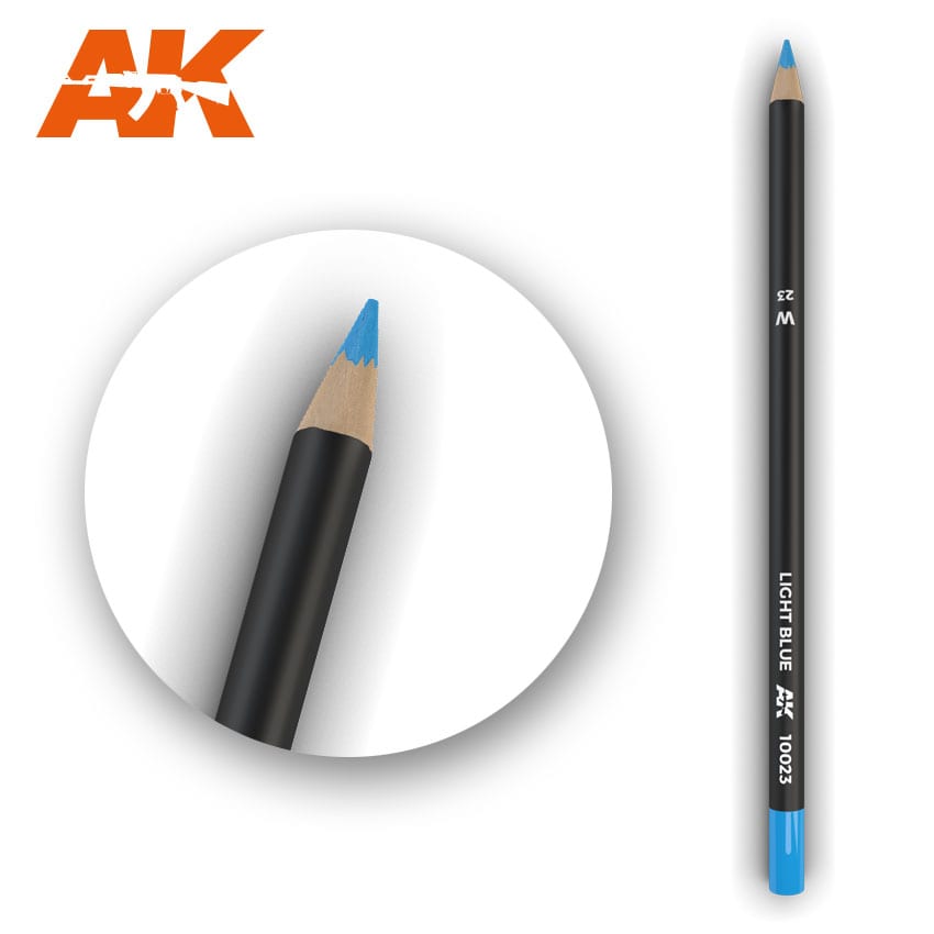 AK Interactive Weathering Pencil - Light Blue (Box - 5 Units)