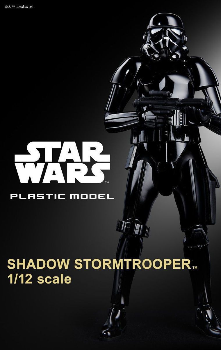 Bandai Shadow Stormtrooper 'Star Wars', Bandai Star Wars Character Line 1/12