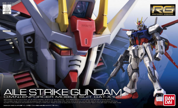 Bandai #3 GAT-X105 Aile Strike Gundam 'Gundam SEED', Bandai RG