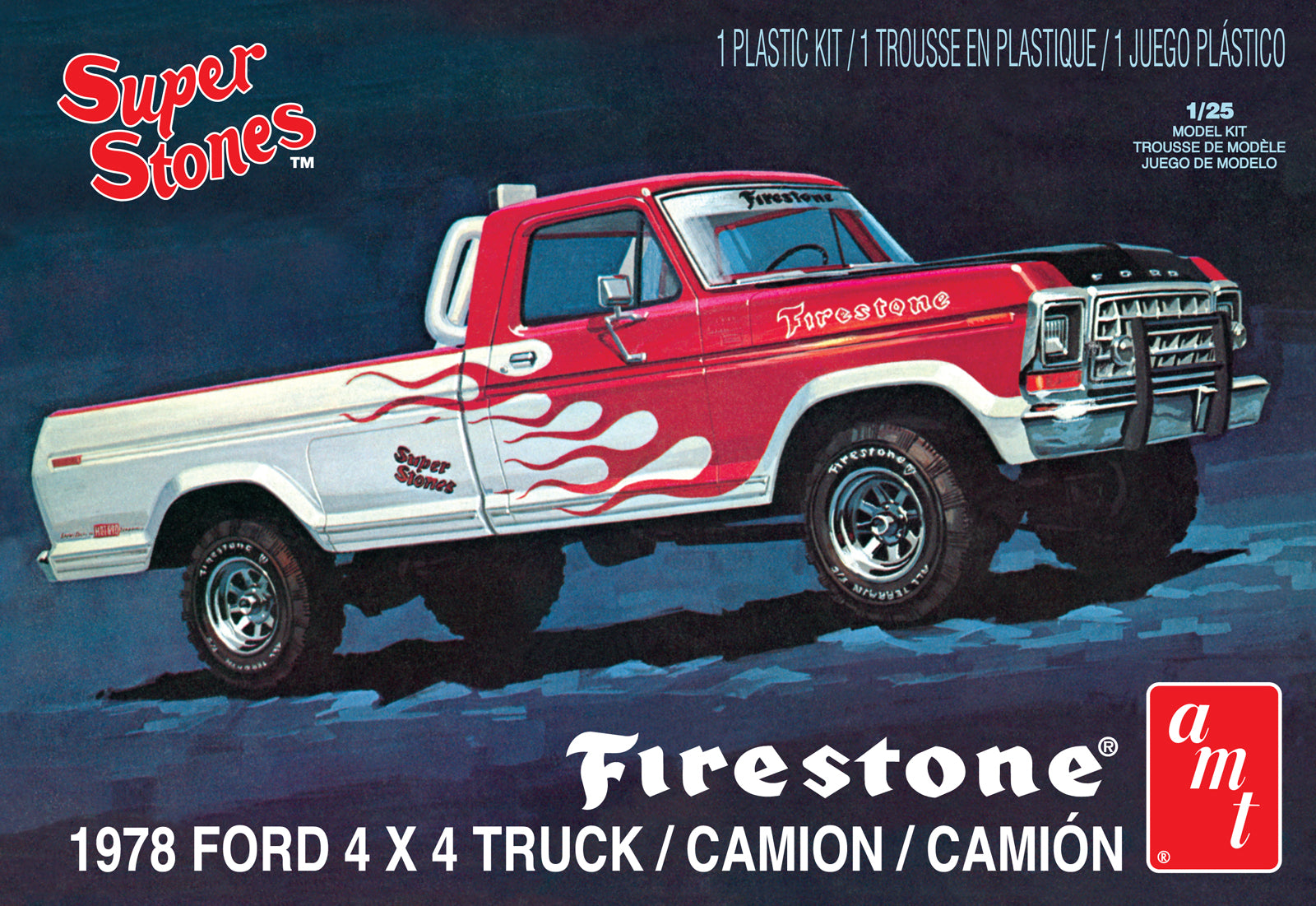 AMT 1/25 1978 Ford Pickup 'Firestone Super Stones'