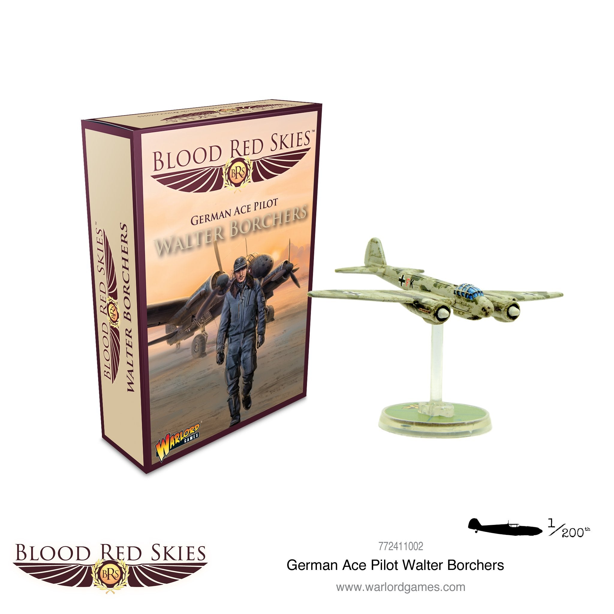 Blood Red Skies German Ace Pilot - Walter Borchers