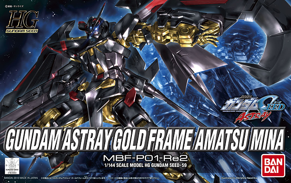 Bandai HG #59 1/144 Gundam Astray Gold Frame Amatsu Mina 'Gundam SEED Astray'