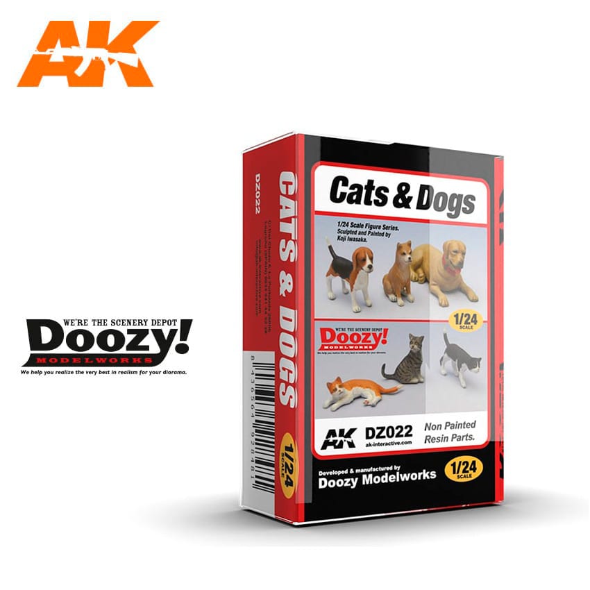 Doozy 1/24 Cats and Dog