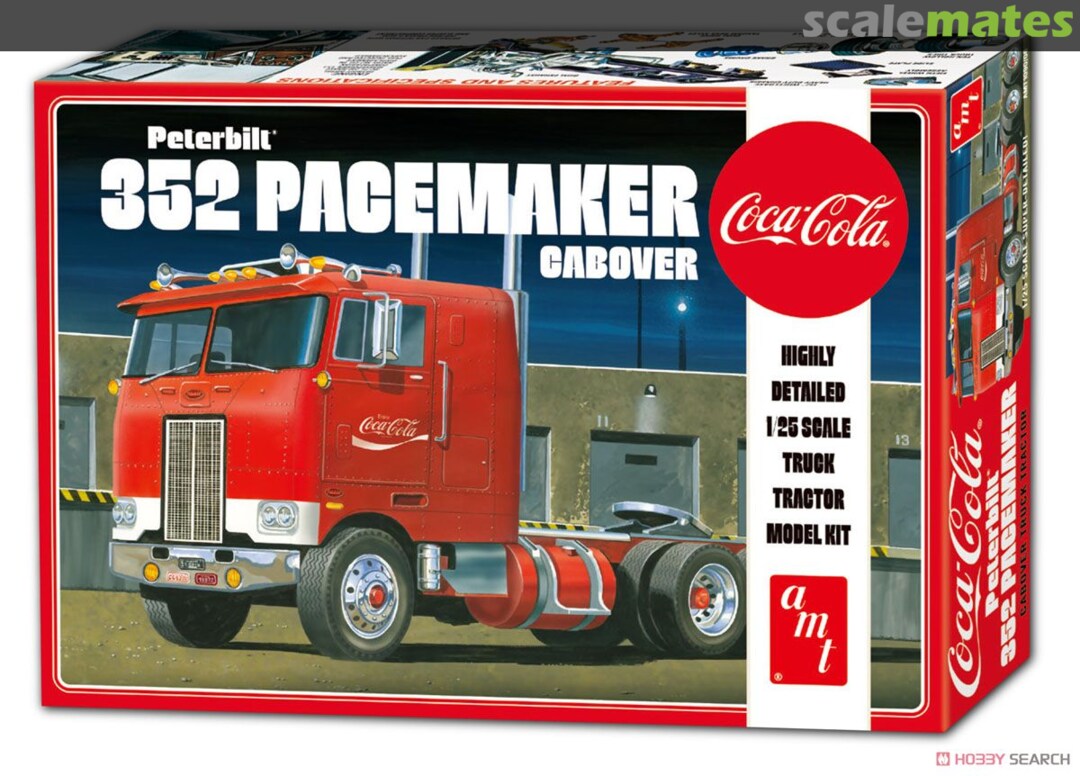 AMT 1/25 Peterbilt 352 Pacemaker Cabover (Coca Cola)