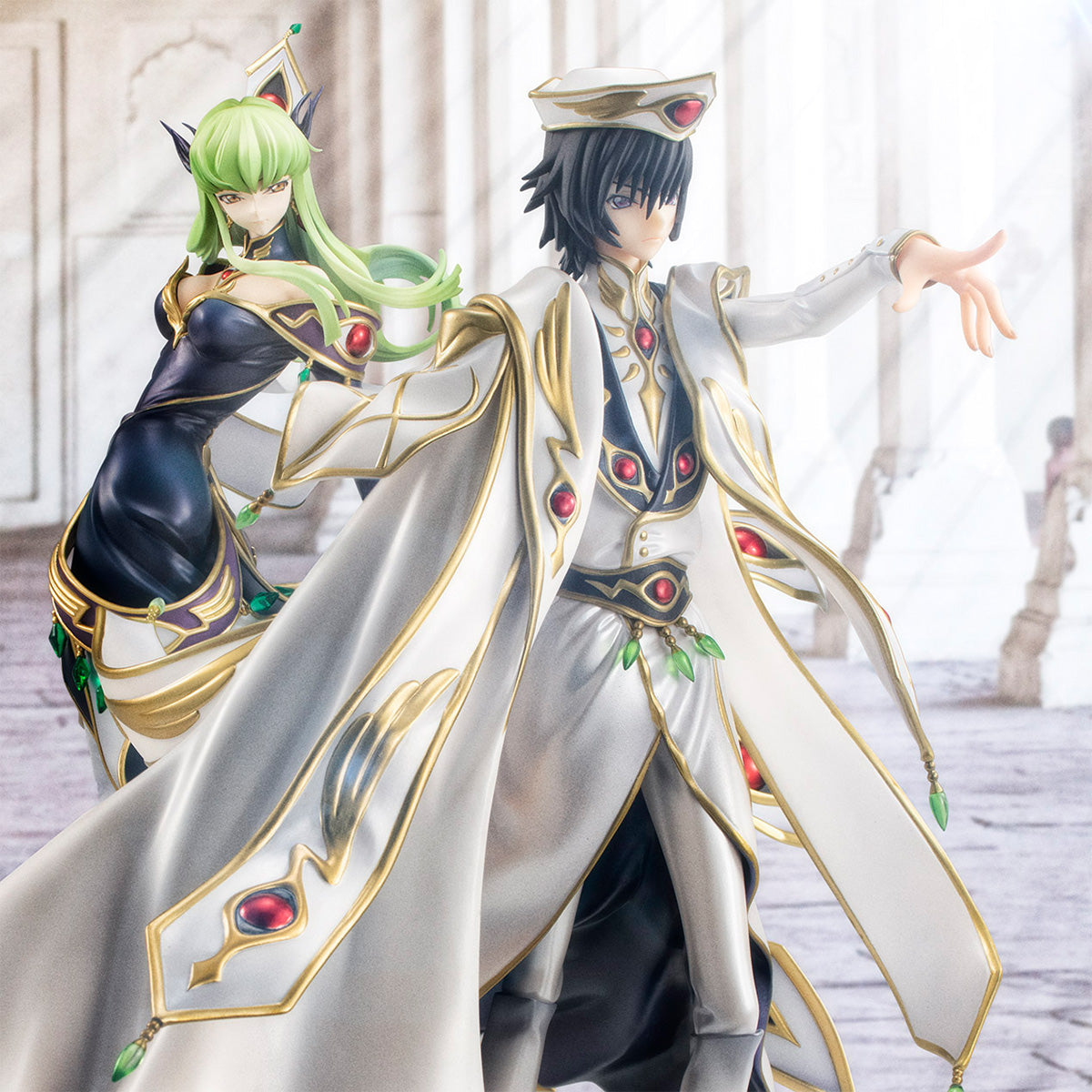 Megahouse G.E.M Lelouch Vi Britannia& C.C Set "Code Geass"