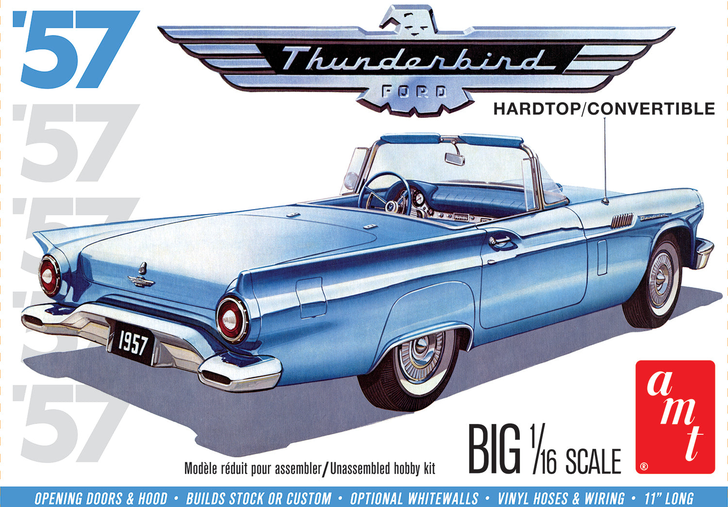 AMT 1/16 1957 Ford Thunderbird