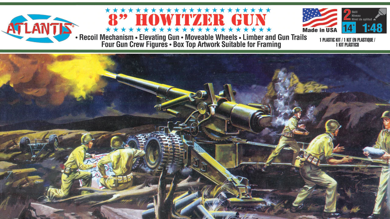 Atlantis 1/48 US Army Howitzer