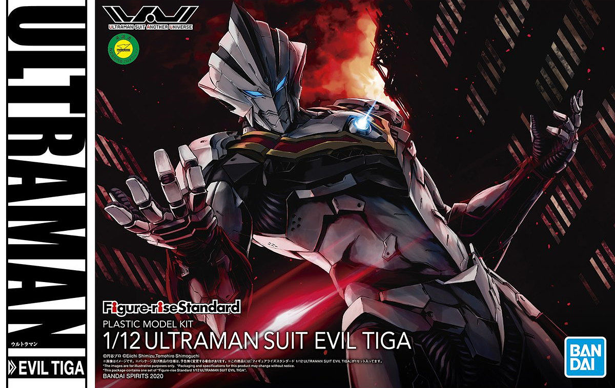 Bandai Ultraman Suit Evil Tiga 'Ultraman Tiga', Bandai Spirits Figure-rise Standard