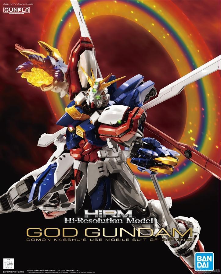 Bandai God Gundam 'G Gundam', Bandai Spirits Hi-Resolution Model