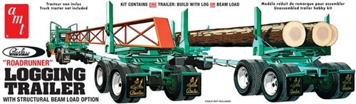 AMT 1/25 Peerless Logging Trailer