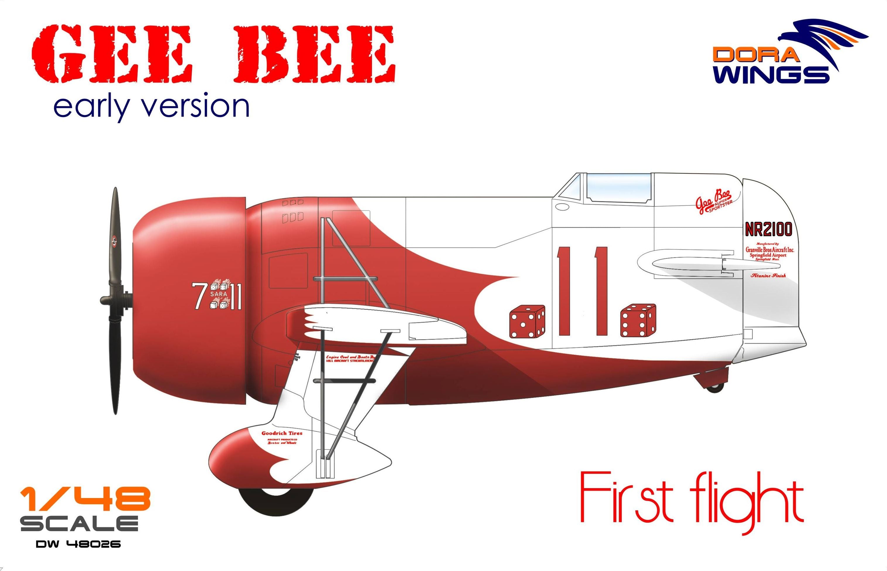 Dora Wings Gee Bee Super Sportster R-1 (early version)