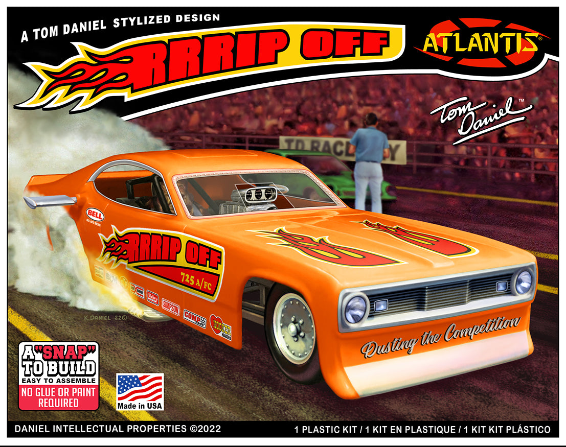 Atlantis 1/32 Snap Tom Daniel RRRRip Off Funny Car