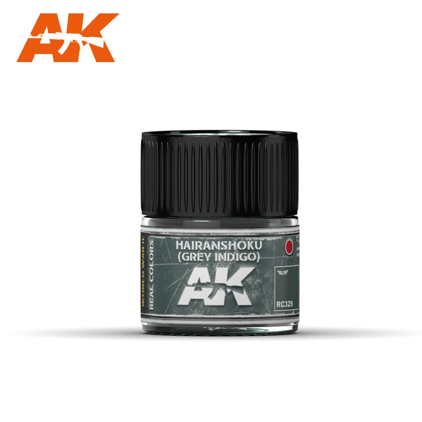 AK Interactive Real Colors Hairanshoku (Grey Indigo) 10ml