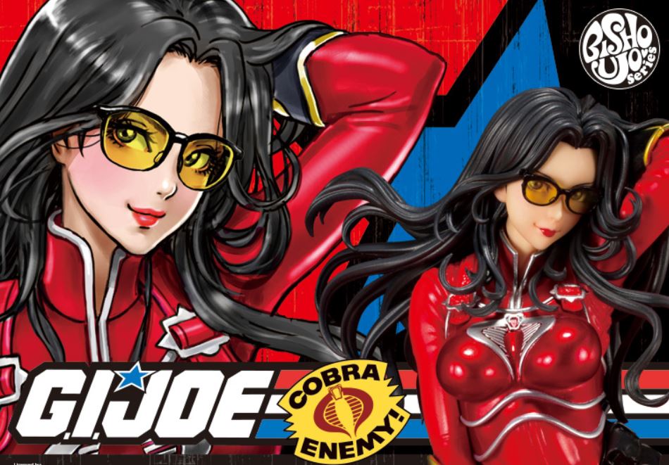 Kotobukiya 1/7 G.I. Joe Baroness The Crimson Strike Team Bishoujo Statue, Printed and Assembled Figure Kit (Limited Version)