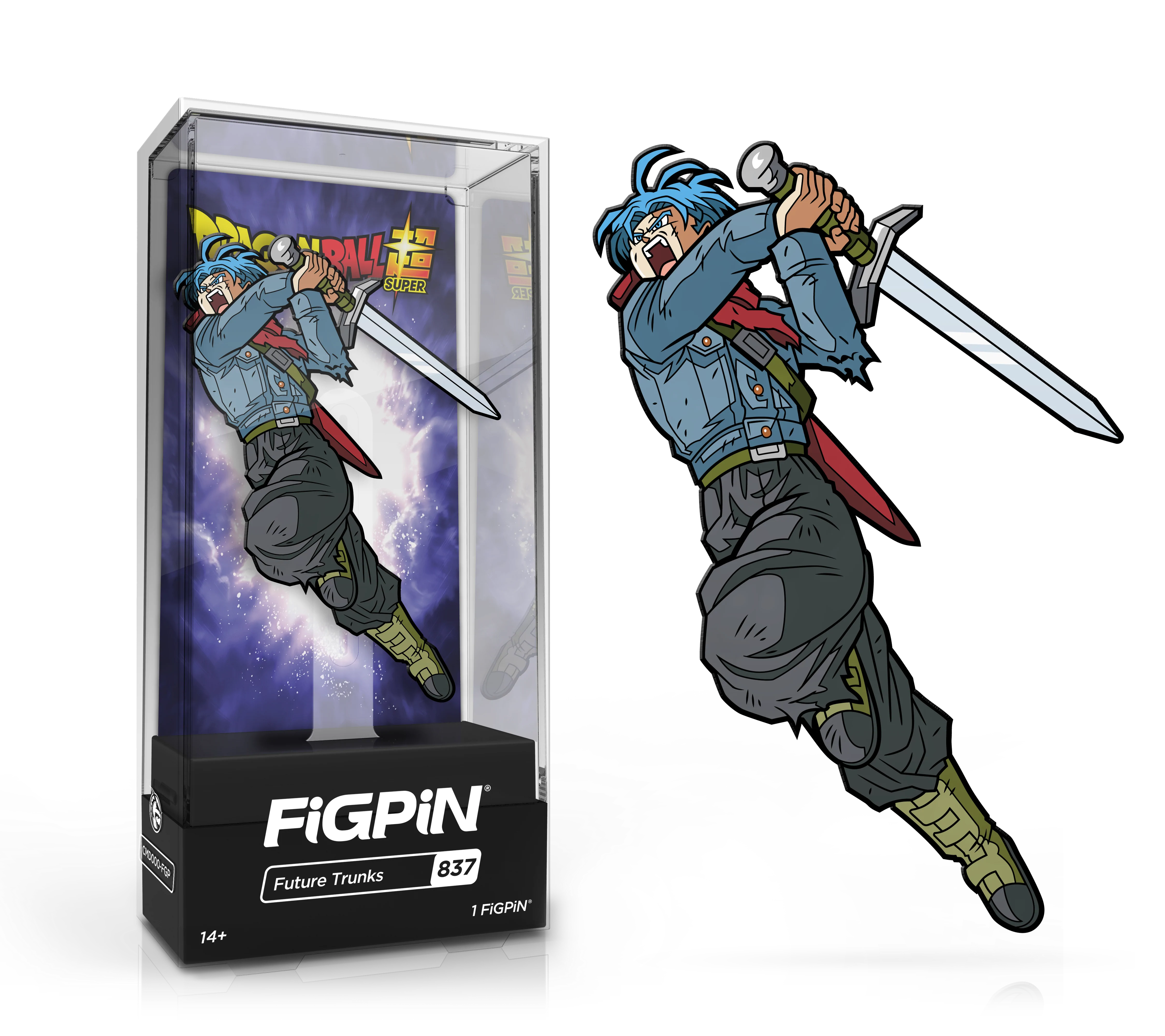 FiGPiN Dragon Ball Super, Future Trunks  (837-WS)