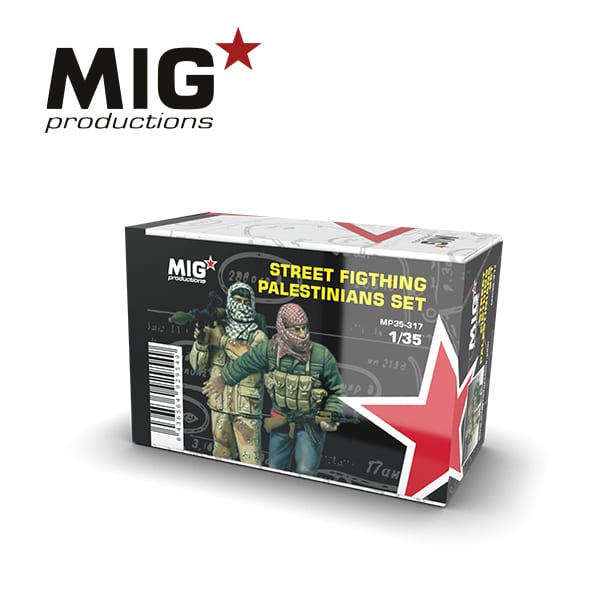 MIG 1/35 Street Fighting Palestinians Set