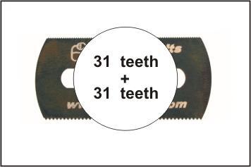 CMK Smooth saw (both sides)5p