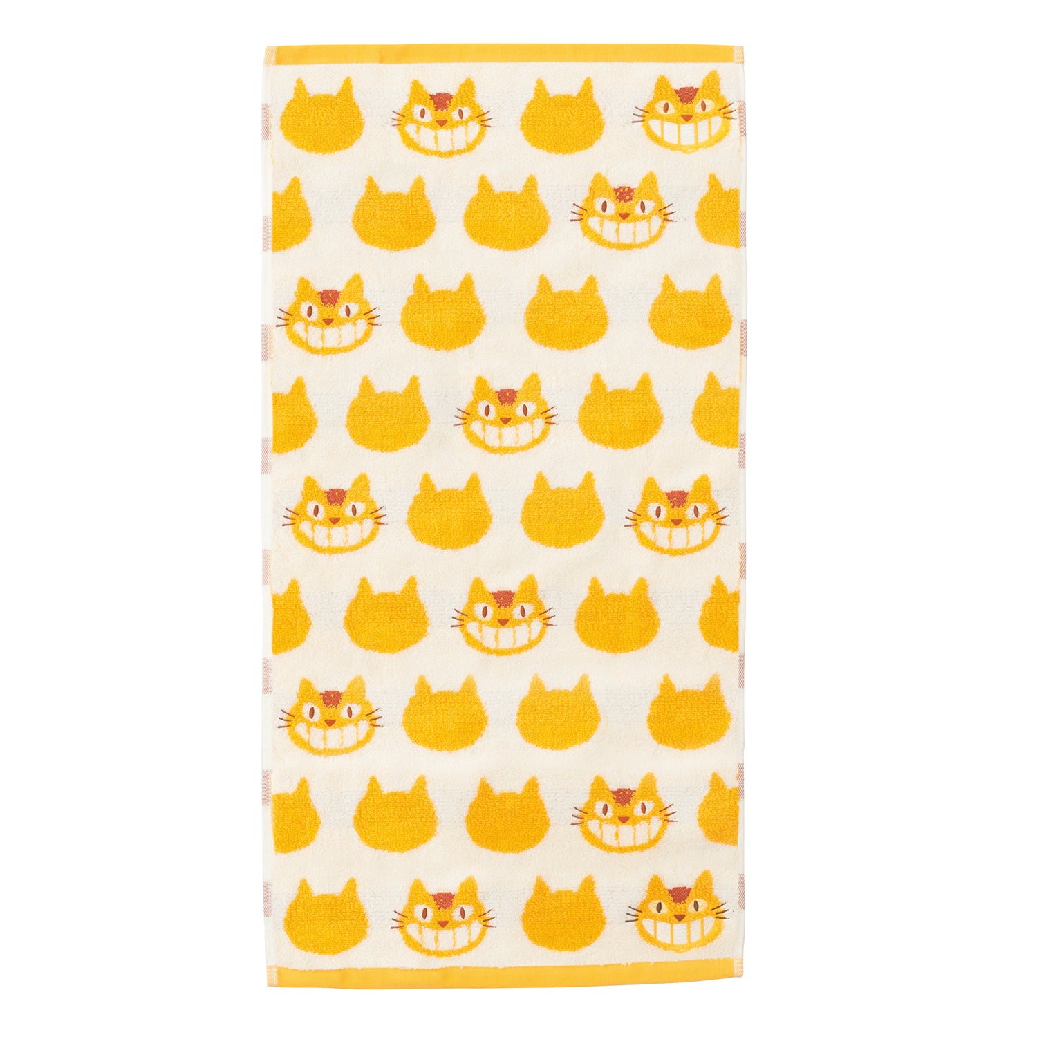 Marushin Studio Ghibli Silhouette Towel Series Catbus - (Bath Towel) 'My Neighbor Totoro', Size: 23.6" x 47.24"