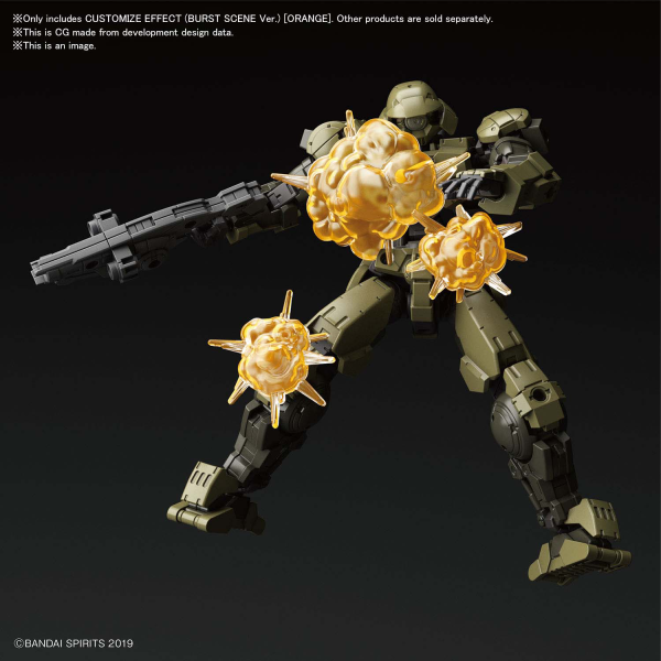 Bandai Customize Effect (Burst Scene Ver.) [Orange]