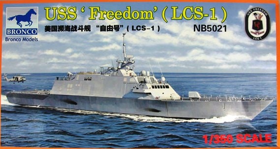 Bronco Models 1/350 USS LCS-1 Freedom Frigate