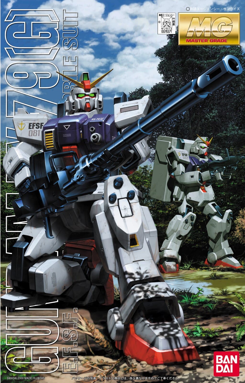 Bandai RX-79[G] Gundam Ground Type 'Gundam 08th MS Team', Bandai MG