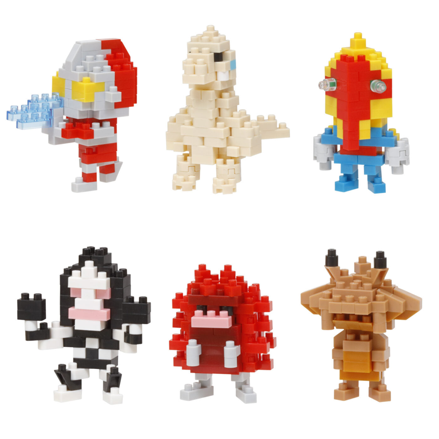 Nanoblock mininano Series Ultraman Vol. 2, Blind Box of 6