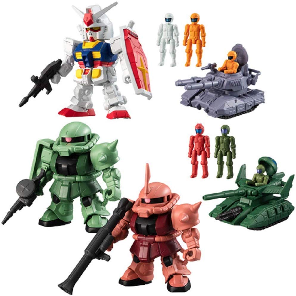 Bandai Mobile Suit Gundam Micro Wars 'Mobile Suit Gundam', Bandai Micro Wars (10/BOX)