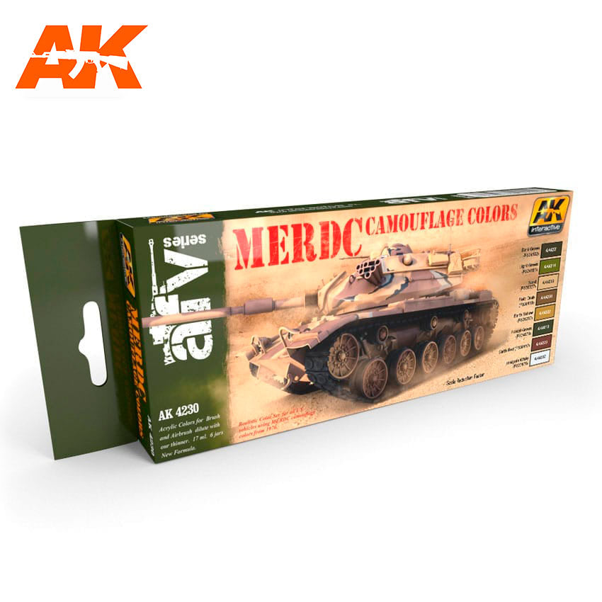 AK Interactive MERDC Camouflage Colors